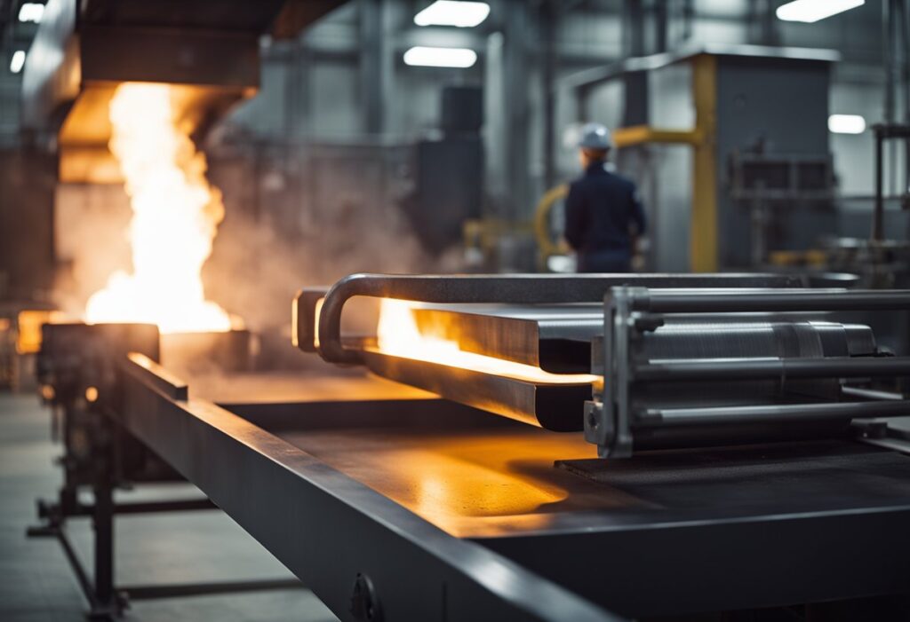 The hardness scale of 52100 steel