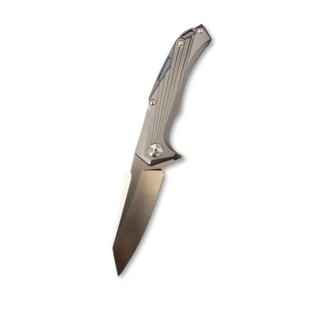 OEM Frame Lock Knife TC4 Titanium Handle (3.74 Inch D2 Blade) KKFK00062