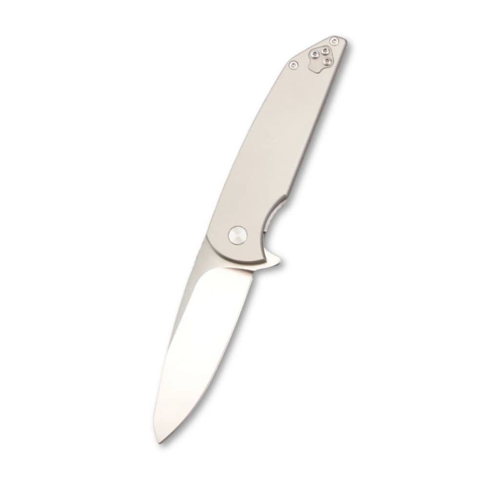 OEM Frame Lock Knife TC4 Titanium Handle (3.19 Inch D2 Blade) KKFK00068