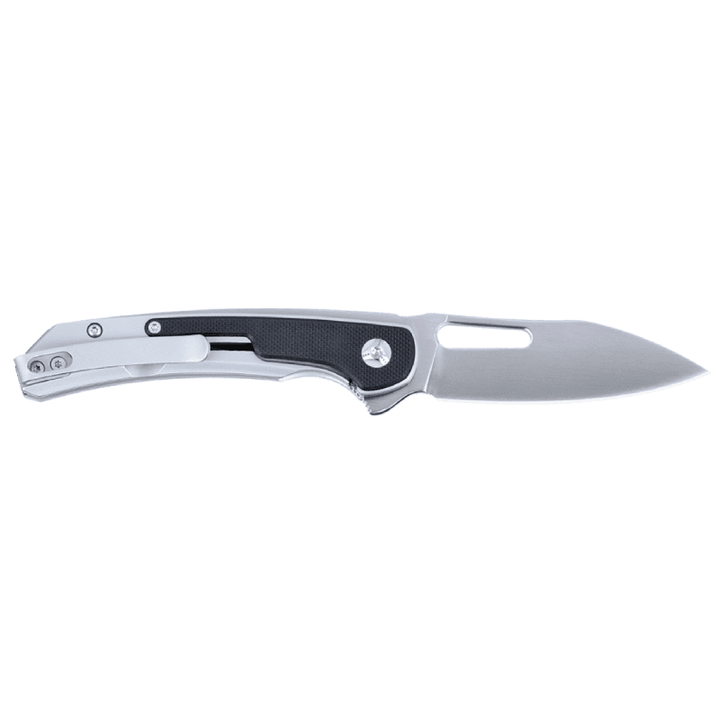 OEM Frame Lock Knife Stainless Steel Handle (3.01 Inch 14C28N Blade) KKFK00106