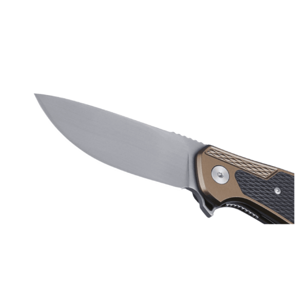 OEM Liner Lock Knife Aluminum w/G10 Inlay Handle (3.32 Inch 12C27 Blade) KKFK00128 - Image 5