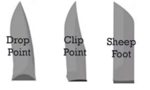 Sheepsfoot vs. Drop Point vs.clip point