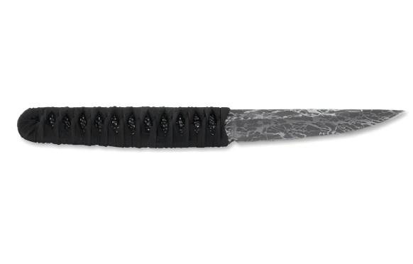 OEM Fixed Blade Knife Cord Handle 8Cr13MoV Blade